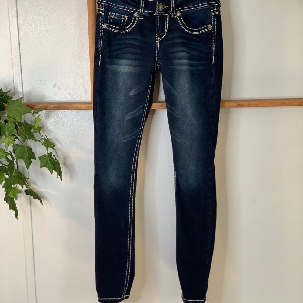 WALLFLOWER SKINNY JEANS SZ 1